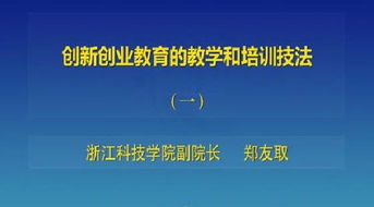 創(chuàng  )新創(chuàng  )業(yè)教師教學(xué)方法創(chuàng  )新