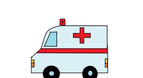 救護車(chē)的畫(huà)法 繪畫(huà),小汽車(chē)的簡(jiǎn)筆畫(huà)圖8