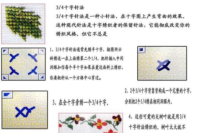 十字繡怎么秀的快