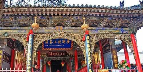五臺(tái)山五爺廟的牌匾是誰(shuí)寫的