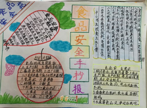 食品安全全知識手抄報
