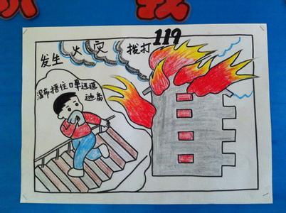小孩安全知識簡(jiǎn)筆畫(huà)