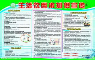 生活飲用水安全知識宣傳計劃