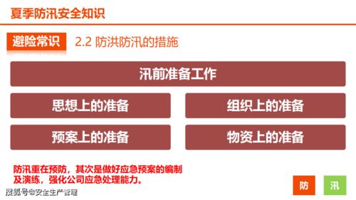 社區夏季防汛安全知識培訓
