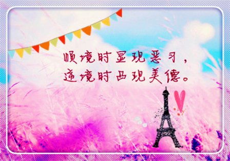 杯子正能量的句子經(jīng)典語(yǔ)句