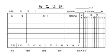 收款憑證左上角兄弟會(huì )計科目