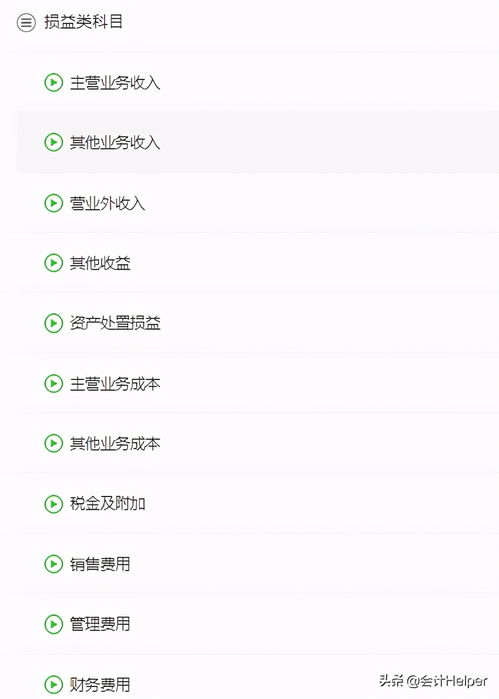 會(huì )計科目損益類(lèi)科目有哪些