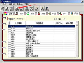 用友會(huì )計科目設置原則