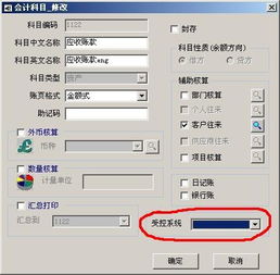 t6會(huì )計科目受控