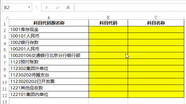 租金,水果,會(huì )計科目