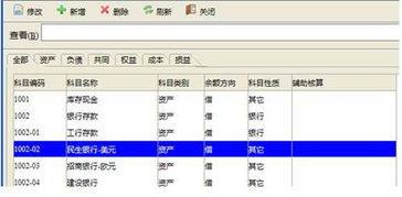 清算,會(huì )計科目,設置