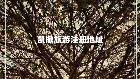 凱撒旅游注冊地址