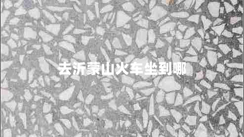 去沂蒙山火車(chē)坐到哪