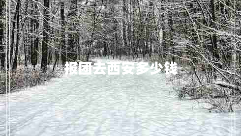 報團去西安多少錢(qián)