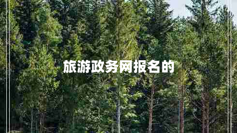 旅游政務(wù)網(wǎng)報名的