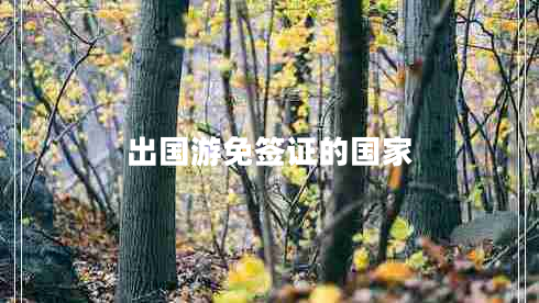 出國游免簽證的國家