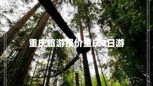 重慶旅游報價(jià)重慶7日游