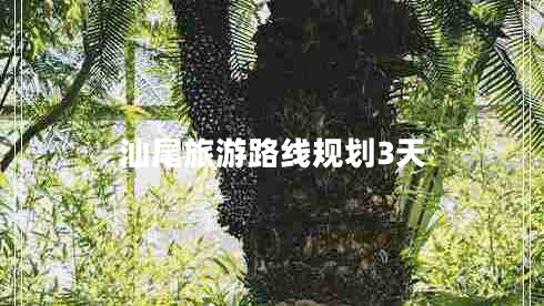 汕尾旅游路線(xiàn)規劃3天