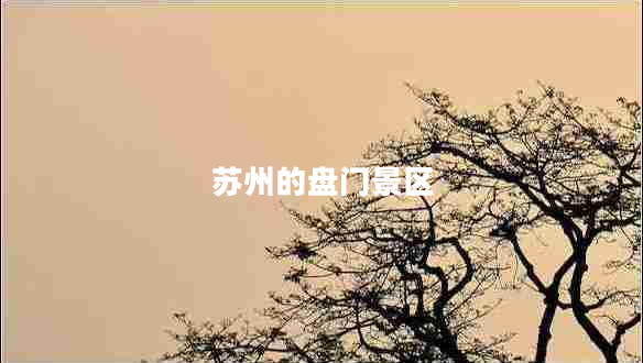 蘇州的盤門景區(qū)