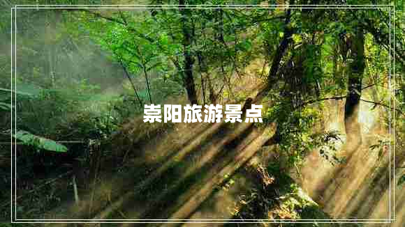 崇陽(yáng)旅游景點(diǎn)