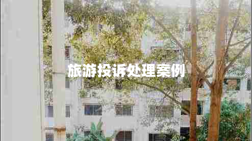 旅游投訴處理案例