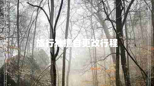 旅行社擅自更改行程