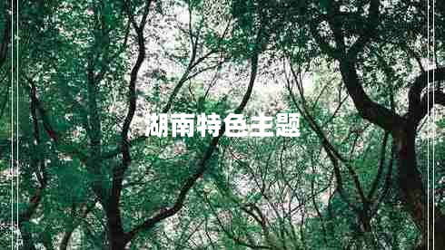 湖南特色主題