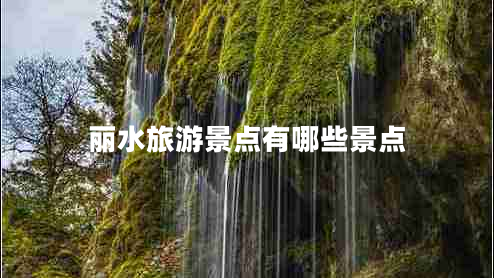 麗水旅游景點(diǎn)有哪些景點(diǎn)