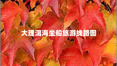 大理洱海坐船旅游線(xiàn)路圖
