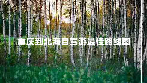 重慶到北海自駕游最佳路線(xiàn)圖