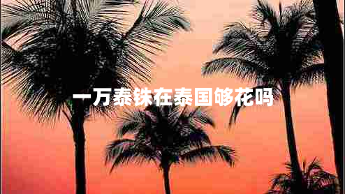 一萬(wàn)泰銖在泰國(guó)夠花嗎