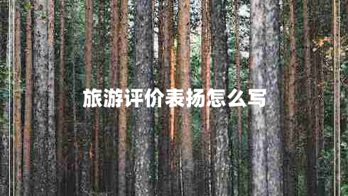 旅游評價(jià)表?yè)P怎么寫(xiě)