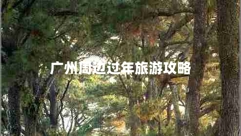 廣州周邊過(guò)年旅游攻略