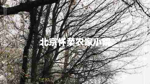 北京懷柔農家小院
