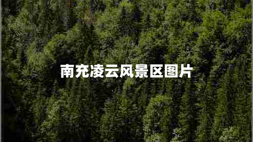 南充凌云風(fēng)景區圖片
