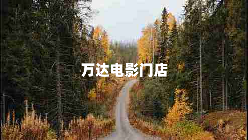 萬(wàn)達電影門(mén)店