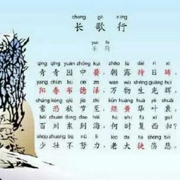 長(cháng)歌行古詩(shī)句