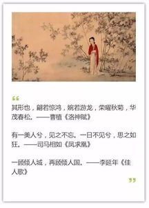 詩(shī)句,中國古代,美貌,形容