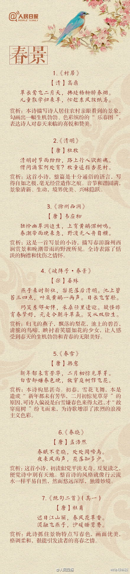 春夜詩(shī)句古詩(shī)