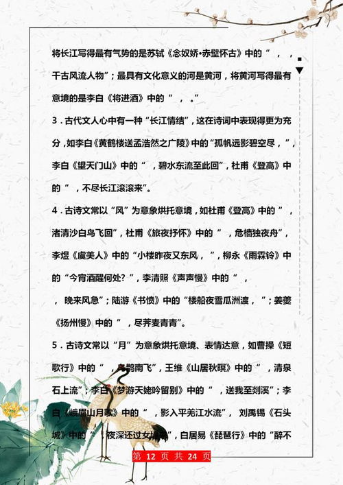 高中生作文中適用的古詩(shī)句