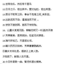 古詩(shī)詞按內容分為哪幾類(lèi)并列舉詩(shī)句