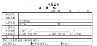 請款報告(請款通知書(shū)樣本)