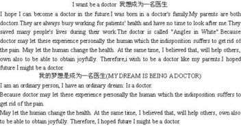 成為醫生作文的開(kāi)頭