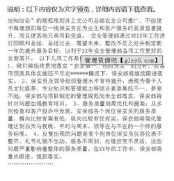 安保工作年度總結報告(安保工作年度總結)