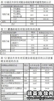 高校大學(xué)生就業(yè)形勢調查報告(高校計算機專(zhuān)業(yè)就業(yè)形勢調查報告)