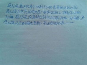 那一次感動(dòng)作文開(kāi)頭和結(jié)尾怎么寫(xiě)