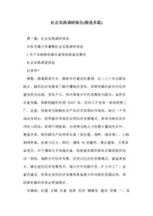 關(guān)于實(shí)踐的調查報告(關(guān)于實(shí)踐的調查報告)