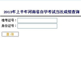 河南自考本科成績(jì)查詢(xún)時(shí)間