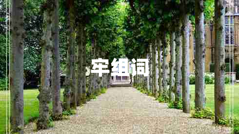 牢組詞
