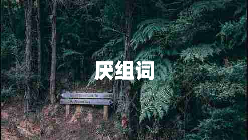 厭組詞